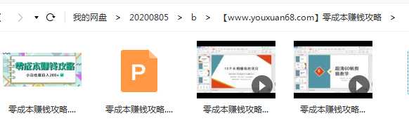 2020年零成本赚钱攻略,小白也能日入200+【视频教程】目录