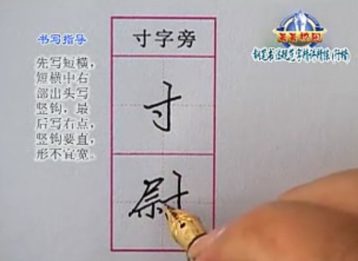 1655145015 李放鸣 钢笔书法行楷规范字