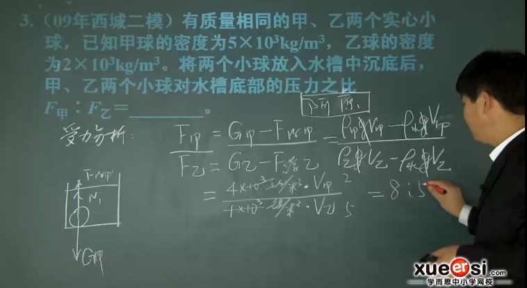 1655681812 学而思 中考物理第一轮复习力学高频考点精讲