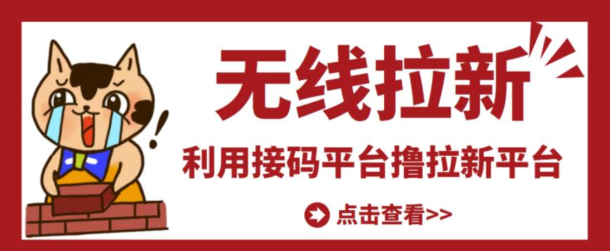 1657204737 最新接码无限拉新项目，利用接码平台赚拉新平台差价，轻松日赚500