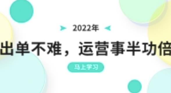 1659399231 2022年出单不难，运营事半功倍，全新总结，进阶篇！让你拼多多之路不再迷茫