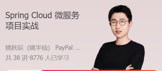 1659527137 Spring Cloud 微服务项目实战 以练代学，快速上手微服务开发