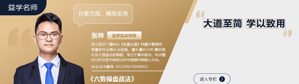 【益学堂】张帅-六势操盘战法 2022年