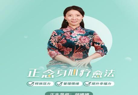 胡婷婷正念身心疗愈法：释放压力、管理情绪，提升幸福力！