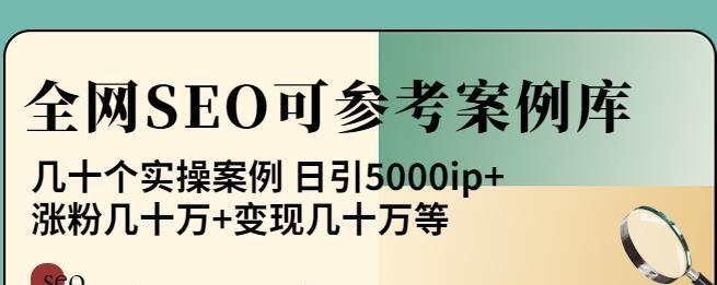 白杨全网Seo可参考案例库，几十个实操案例日引5000Ip+涨粉百W+变现几十W等!