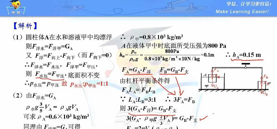 学科网初中物理全国通用视频课程