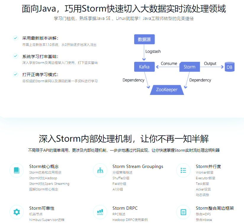 Java大数据实战，巧用Storm快速切入实时流处理领域