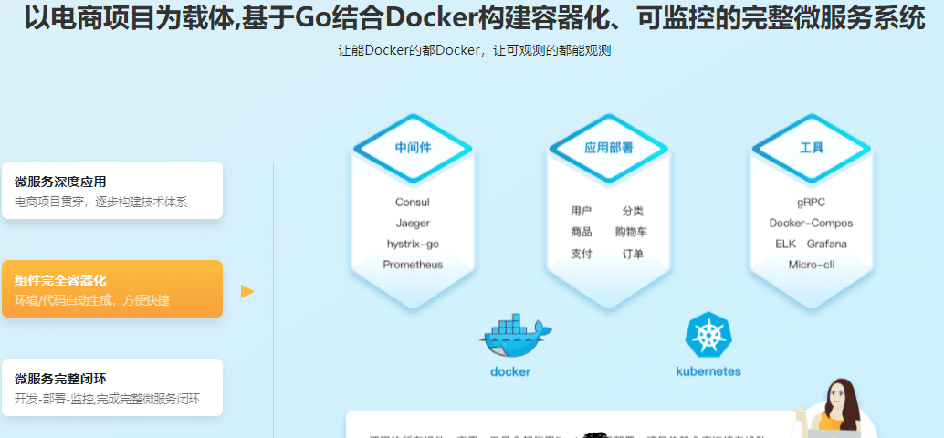 Go容器化微服务系统实战