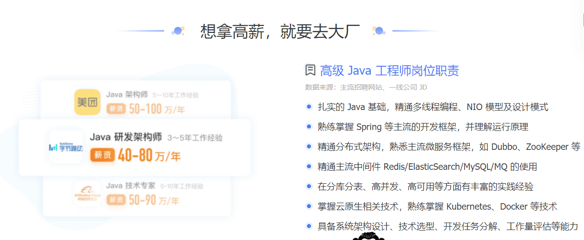 极客大学-小马哥的 Java 项目实战营|完结无秘 【价值4999元】