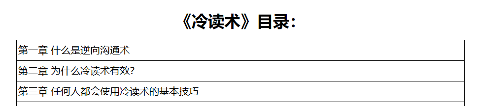 泡学资料之冷读术中文朗读版