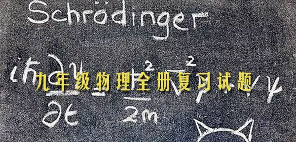 1636130570 九年级物理全册 新人教专题复习试题