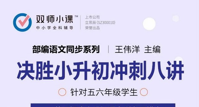 1636563138 双师小课 王伟洋 决胜小升初语文冲刺八讲