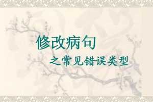 初中语文常见病句类型技巧全汇总【Doc文档】