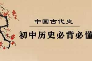 初中历史必背且必懂的36个历史答题规律【doc文档】