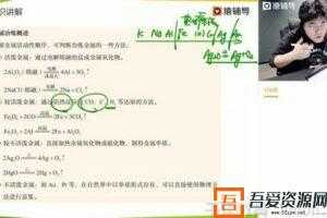 猿辅导-李霄君 高三化学 2021年春季直播班  [视频]