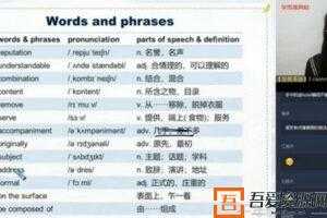 学而思-顾斐 高二英语 2020春季985班  [视频]