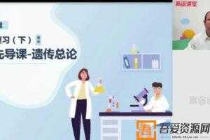 高途课堂-徐京 高考生物 2021年春季班  [视频] [课件]