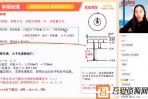 高途课堂-耿佩 高考物理 2021年春季班  [视频]