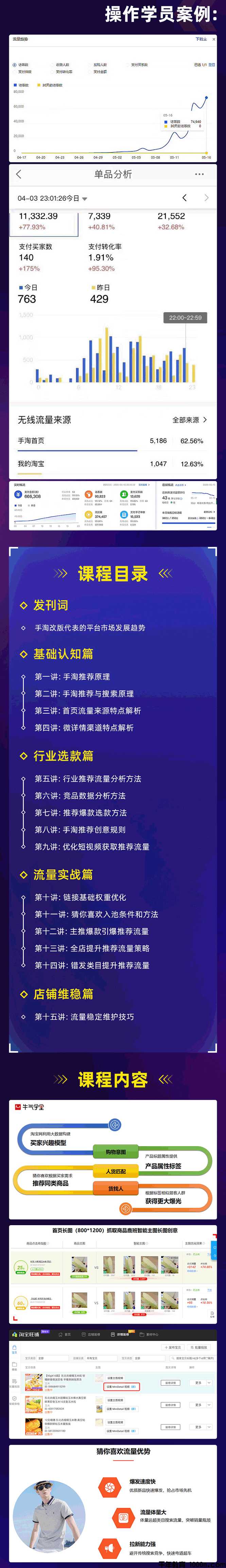 2021打爆手淘推荐流量新玩法：洞悉平台改版背后逻辑，快速拉升店铺首页流量(图1)
