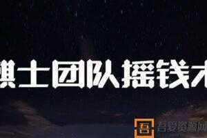 麒士团队-摇钱术 抖音赚钱核心学会月赚十万  [视频]