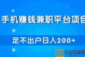 柚子-网赚 手机兼职平台赚钱项目 让你足不出户日入200+  [视频]