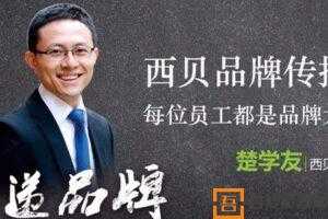 楚学友-勺子课堂《西贝品牌大课》每位员工都是品牌大使  [视频]