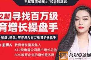 百万级教育增长操盘手训练营  [视频]
