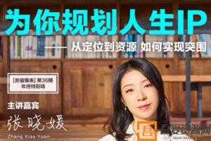 张晓媛的朋友圈-为你规划人生IP 建立战略人脉资源  [视频]