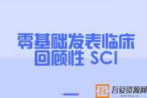 零基础发表临床回顾性 SCI（完结）  [视频]