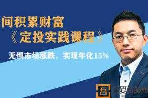 柳叔-时间积累财富 定投实践课程 带你实现年化15%+的收益  [视频]