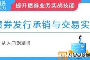 债券发行承销与交易实务  [视频]
