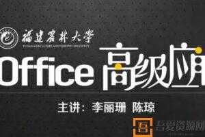 Office软件的高级使用方法和使用技巧应用精讲课程  [视频]