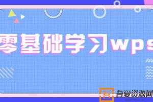 零基础学习wps WPS表格文字演示合集全套教程  [视频]