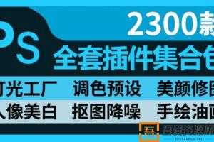 2020最新2300款PS插件合集包  [视频]