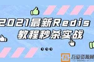 2021最新Redis 6数据库秒杀实战教程  [视频]