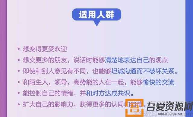 薇安 高情商10倍沟通技巧(图2) 薇安 高情商10倍沟通技巧(图2)