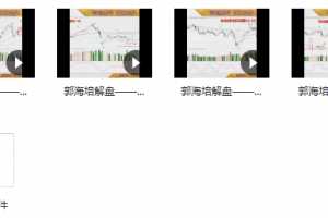 郭海培 强非强弱非弱 各取所需低吸高抛 视频课程 7视频