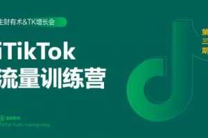 2020最新TIKTOK流量增长训练营（完结）附PPT