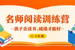 张泉灵《名师阅读训练营 4-6年级》