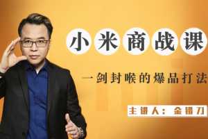 小米商战课：揭秘雷军核心打法，一剑封喉的爆品打法