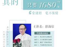 2020年爱股轩郭海培双十一终极操盘秘技视频教程