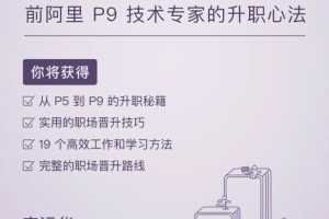 李运华大厂晋升指南前阿里P9技术专家的升职心法