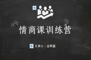 吴奕斌 老吴高级情商私教课