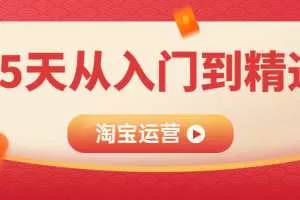 淘宝运营25天从入门到精通