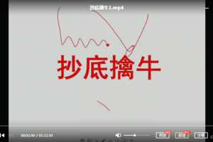 刘军2019四期 抄底擒牛（7视频）