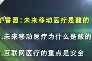 丁香园李天天移动医疗创业案例分享