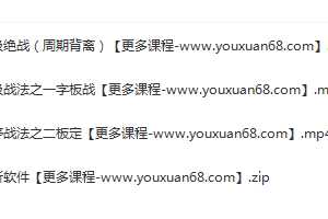 老班长顶级战法视频3集+软件指标公式