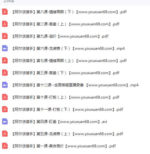 目录