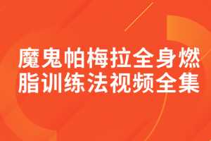 魔鬼帕梅拉全身燃脂训练法视频全集