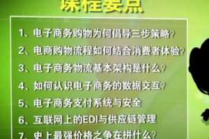 【创业分享】传统企业如何玩转电子商务：购物车设计、EDI与数据管理